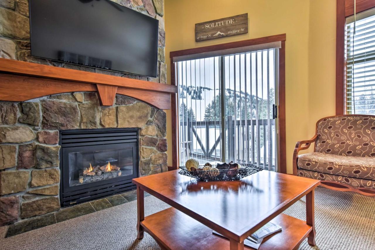 Ski-In And Ski-Out Solitude Resort Condo With Mtn Views! Eksteriør bilde